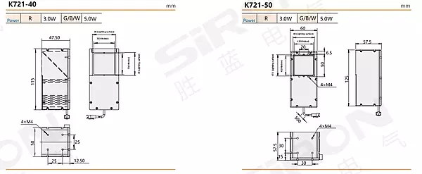 SiRON K721 Series Parallel Coaxial Light Source