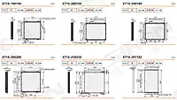 SiRON K716 Series Bottom Backlight