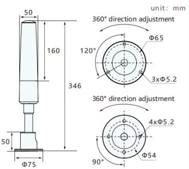 SiRON D021-C Series LED Signal Lamp Highlight Light Beads