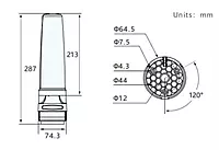 SiRON D010-1 Series Machine Tool Signal Light Highlight Light Beads
