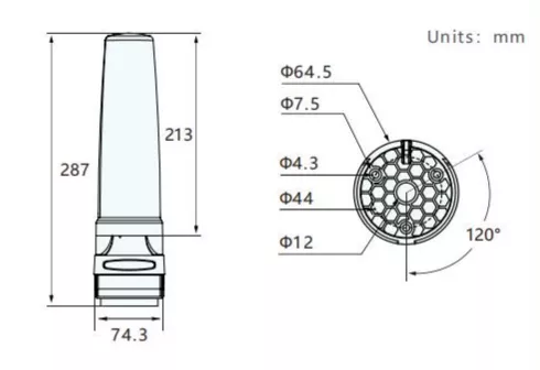 SiRON D010-1 Series Machine Tool Signal Light Highlight Light Beads