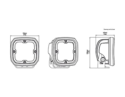 Denali Electronics D4 LED Light Pods with DataDimâ„¢ Technology Denali Electronics D4 LED Light Pods with DataDimâ„¢ Technology