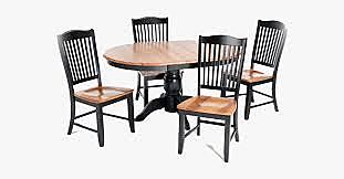 Dining table with chair