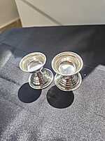 Mini German Silver Diya Set 2 Inch Size