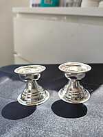 Mini German Silver Diya Set 2 Inch Size