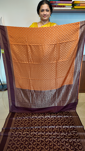 VV Banarasi Crepe Chiffon 01- T