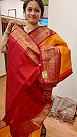 Pure SC korvai 2 side Yellow Red