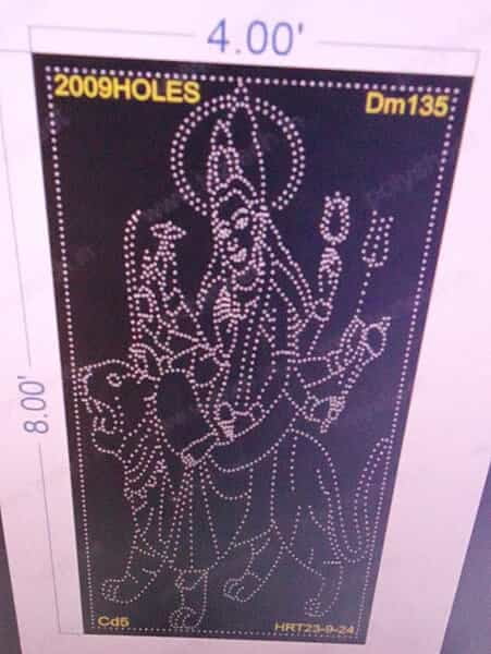 DM135 DEVI MATA 8X4 FEET 2009 HOLES