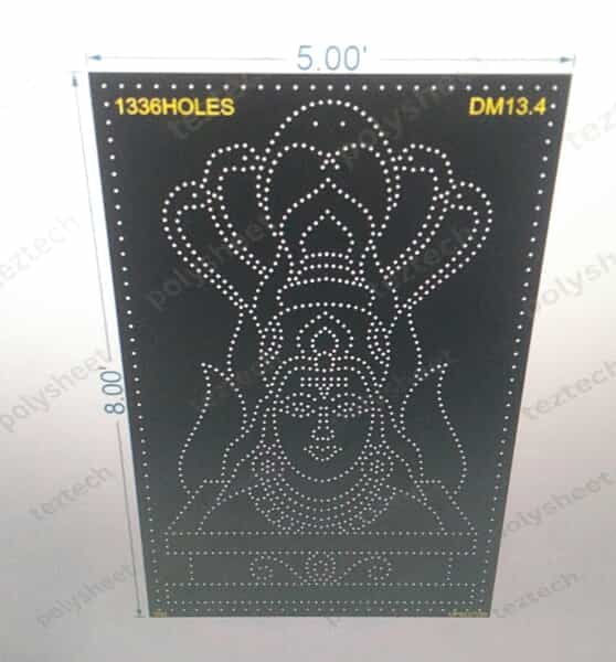 DM13.4 AGANI MATA 8X5 FEET 1336HOLES IN 2 PARTS