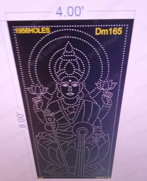 DM165 DEVI MATA 8X4FEET 1950 HOLES