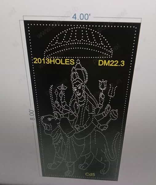 DM22.3 DEVI MATA 4X8 FEET2013HOLES