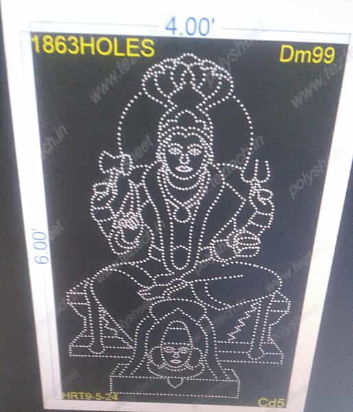 DM99 DEVI MATA 4X6 FEET 1863 HOLES