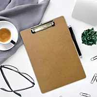 A4 Quality Wooden Clipboard with Hanging Hole