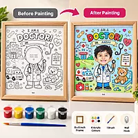 I Am a Doctor – Colour & Frame Kit
