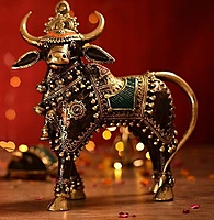 Dhokra Crafted Bull