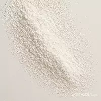 Flat-lay dolomite powder texture