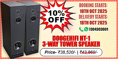 DOOGEHIFI HT1 3way Tower 1Pair(Amplifier Needed) DOOGEHIFI HT1 3way Tower 1Pair(Amplifier Needed)