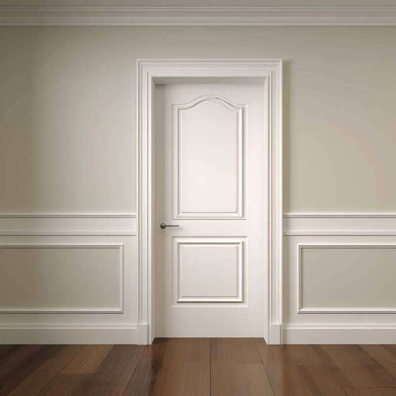 Classic Interior 3D HDHMR Moulding Door with Deco Paint