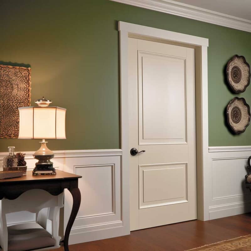 Chic 3D HDHMR Moulding Door with Deco Paint