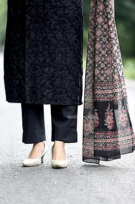 Pure Cotton Self Designed Suit