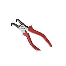 TAPARIA Circlip Plier External Bent Nose 180mm 2E1 1444-7C