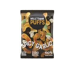 MB MILLET SPICY GARLIC PUFFS 30g