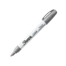 Silver Color Oil Based Pent Marker