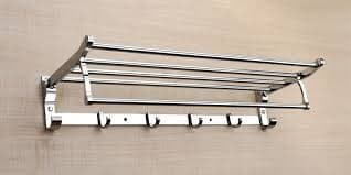 5 in 1 Towel Rack 24" - AL