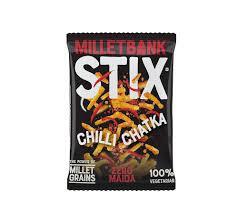 MB Millet Chilly Chataka Stix Puffs 30g