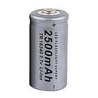 2500mAh TR 16340 3.7V Lithium-Ion Battery