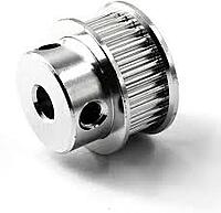 GT2-6mm Belt Width 36 teeth 6.35mm Bore Aluminium Timing Pulley
