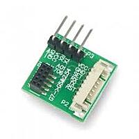 IDC 10pin 1.27mm - microUSB adapter for PMS7003 sensor - soldered pins