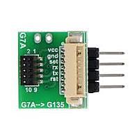 IDC 10pin 1.27mm - microUSB adapter for PMS7003 sensor - soldered pins