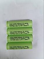 INR 14500-600mah 3.7V 2.22wh Li-ion cell with BMS 2pin connector