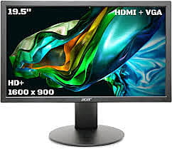 Acer Full HD LED Backlit TN Panel Monitor 19.5 inch Acer Full HD LED Backlit TN Panel Monitor 19.5 inch