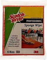3M Sponge Wipe Pkt of 4 Pcs 3M Sponge Wipe Pkt of 4 Pcs