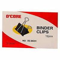 D'Core Binder Clips D'Core Binder Clips