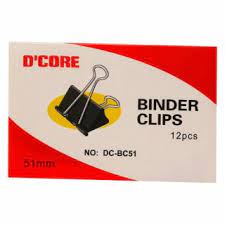 D'Core Binder Clips