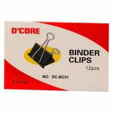 D'Core Binder Clips D'Core Binder Clips
