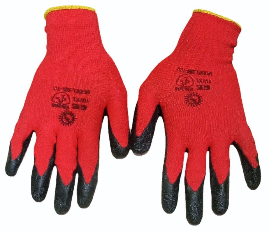 PU Coated Crinkle Gloves