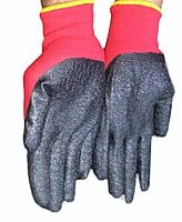 PU Coated Crinkle Gloves
