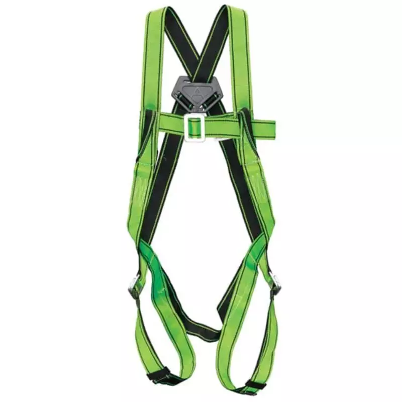 Polyester Green Full Body Harness