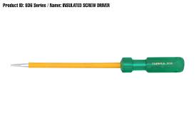 TAPARIA Insulated Screw Driver 250mm dia 5mm 3B 938 I