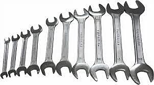 TAPARIA Double Ended Spanner Set 6x7,8x9,10x11,12x13,14x15,16x17,18x19,20x22,24x27,30x32 14D DEP 010