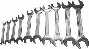 TAPARIA Double Ended Spanner Set 6x7,8x9,10x11,12x13,14x15,16x17,18x19,20x22,24x27,30x32 14D DEP 010 TAPARIA Double Ended Spanner Set 6x7,8x9,10x11,12x13,14x15,16x17,18x19,20x22,24x27,30x32 14D DEP 010