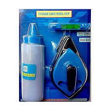TAPARIA Chalk Line Reel Set Chalk Line Reel+Powder+Line Leeler 48 CLRS