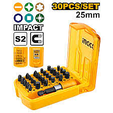 INGCO IMPACT SCREWDRIVER BITS 30PCS 25MM AKSD68303