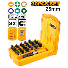 INGCO IMPACT SCREWDRIVER BITS 30PCS 25MM AKSD68303