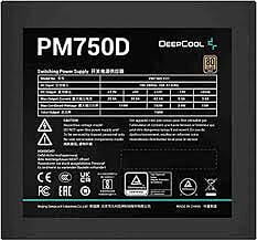 OpenBox Deepcool PM750D 750 Watts PSU OpenBox Deepcool PM750D 750 Watts PSU