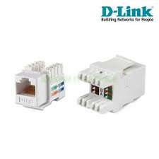 D-Link NKJ-C6WHI1B21 CAT6 UTP Keystone Jacks